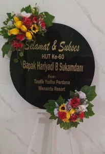 Papan Akrilik Ucapan Ulang Tahun Madiun Kota